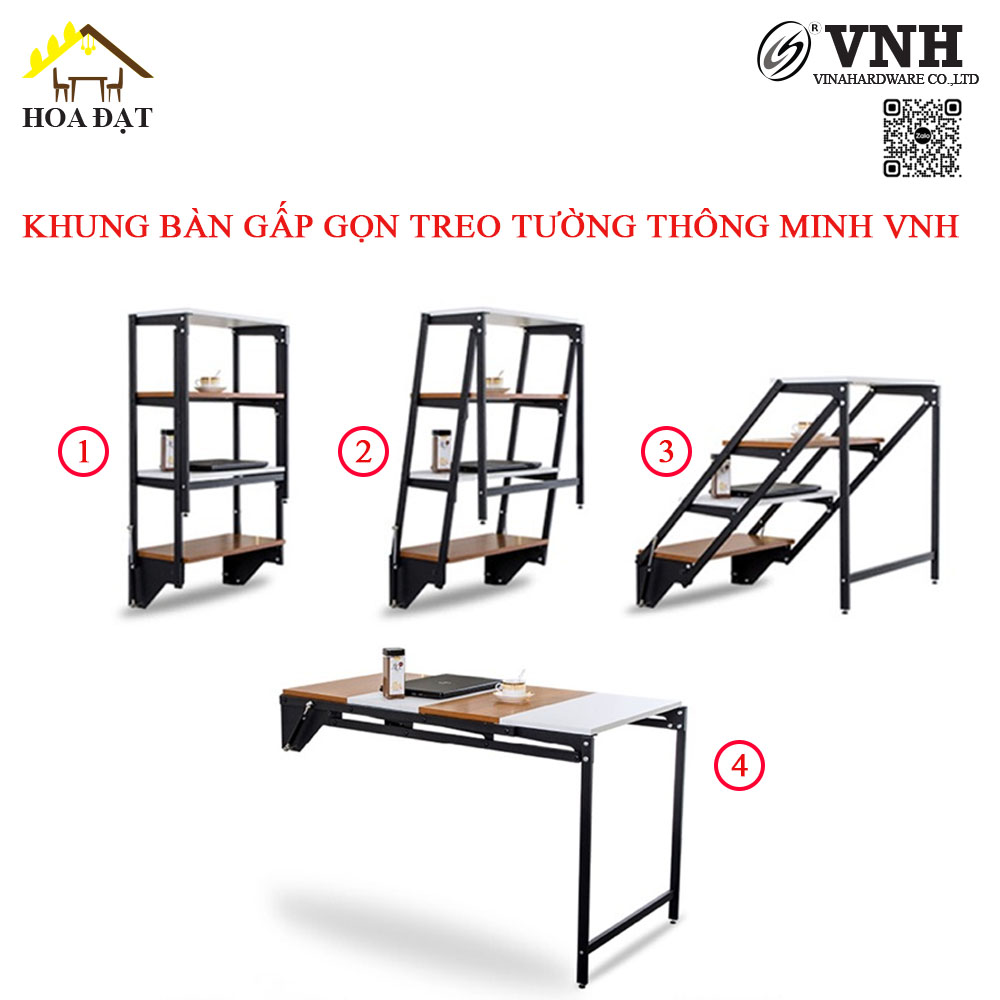 Khung bàn gấp gọn treo tường thông minh  - VNH1210640