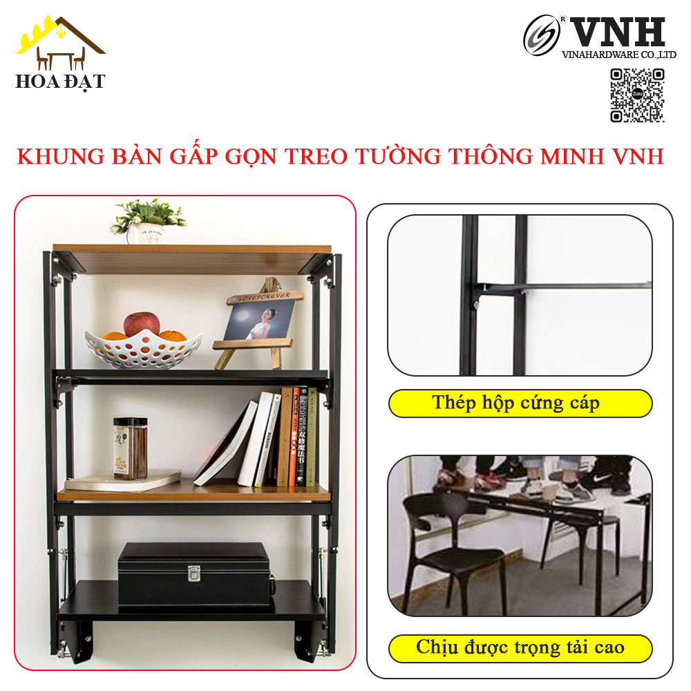 Khung bàn gấp gọn treo tường thông minh  - VNH1210640