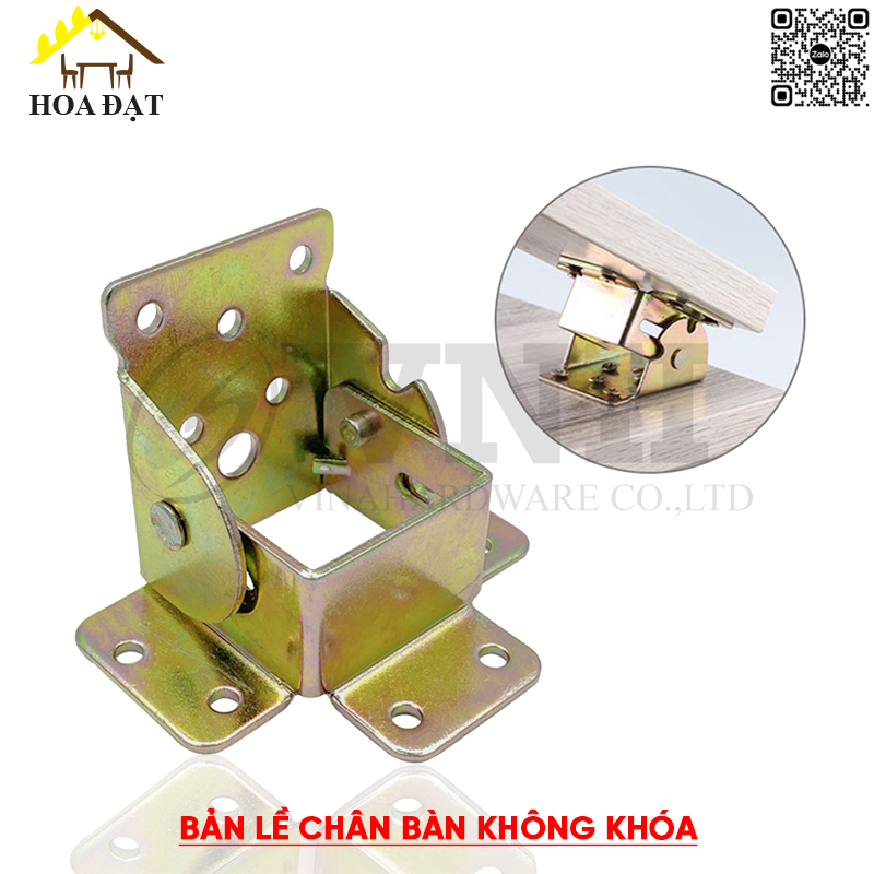 Bản Lề Chân Bàn Có Khóa, Không Khóa VNH