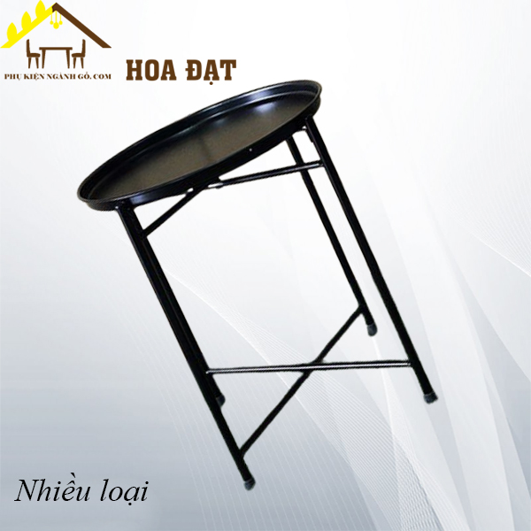 Bàn xếp gọn cafe màu đen - VNH0020 (Cái)