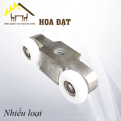 Bánh xe cửa lùa loại 4 bánh