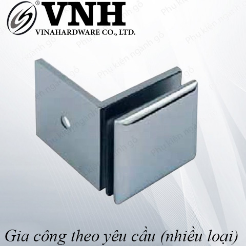 Pat (Bas) kẹp kính vuông 90 độ GC009-GC009