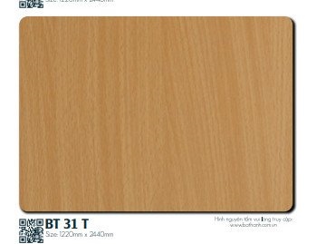 Ván tấm MDF dày 17mm, kích thước 2400x1200mm