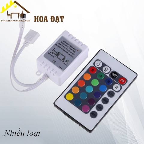 Bộ điều khiển remote 12-24V DC cho led đổi màu VNH03RGB-VNH03RGB