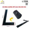 Bộ nâng giường xếp gọn Vinahardware, màu đen, ben hơi 550mm VNH VN001318