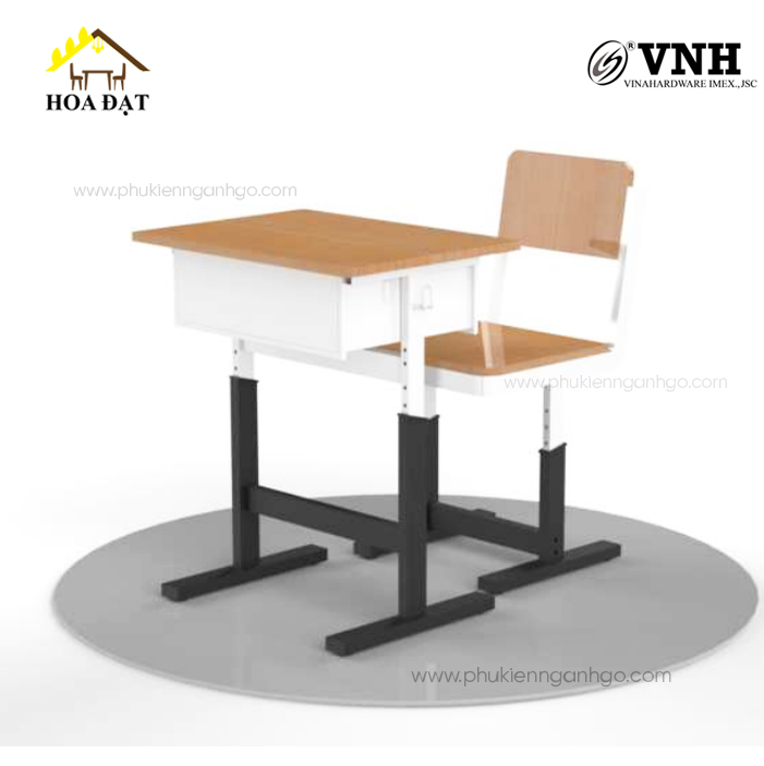 Bộ khung bàn ghế học sinh sơn tĩnh điện - VNH604065B