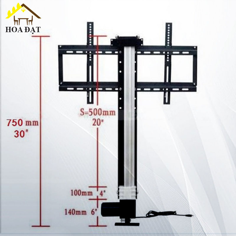 Bộ kit nâng tivi tự động 500mm VNH TL9324AZ500-TL9324AZ500