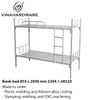 Giường Tầng Khung Sắt Ký Túc Xá 850 x 2000 mm – Mã Sản Phẩm 2304.1.08520 | Vinahardware