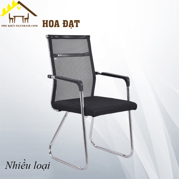 Ghế chân quỳ lưới, màu đen - VNH05047