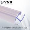 Ron (gioăng) U Vinahardware loại 8mm nẹp cho cửa kính nhà tắm - VNH653001-VNH653001
