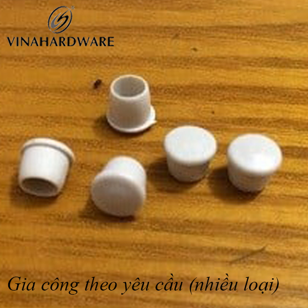 Nút nhựa phi 6mm gân thẳng WC6W