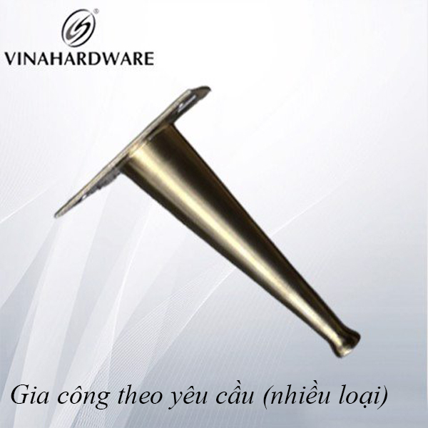 Chân ống côn inox mạ vàng đồng (nhiều loại) VNH15080 (cái)