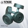 Chân chỉnh bàn Vinahardware kích thướcM6x20 đế nhựa, phi 25 màu đen TA0620B-TA0620B