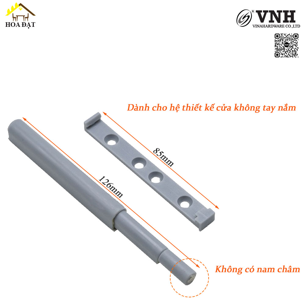 Chốt nhấn mở không nam châm VN1 PO890D1-PO890D1