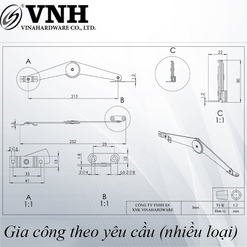 Tay nâng compass VN1 CPL10R HDFA206(1)