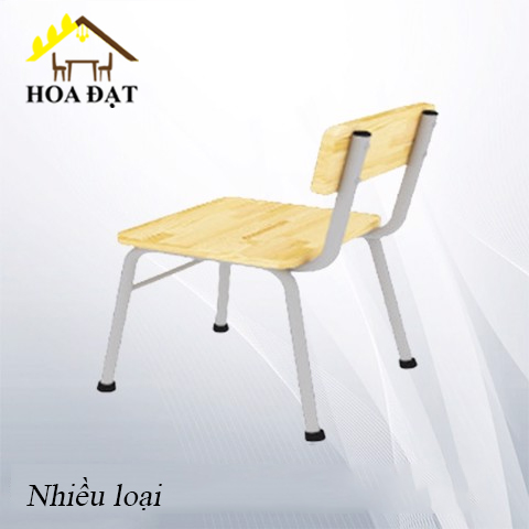 Mặt ghế gỗ cao su ghép, màu tự nhiên, phủ PU bóng - VNH40040017