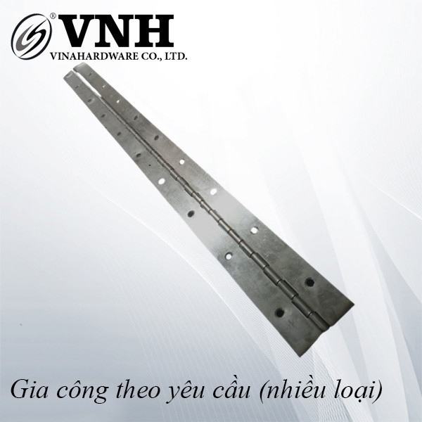 Bản lề piano bản 37, sơn đen mờ - VNH37200B