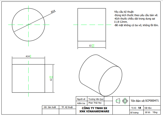 Trụ sắt D30x10 VNH29236491-VNH29236491