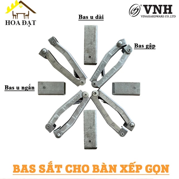 Pat SẮT gấp cho bàn xếp gọn - Phụ kiện gấp gọn VINA028457