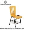 Khung ghế sắt học sinh lưng tựa Vinahardware sơn tĩnh điện- VNH415415440B