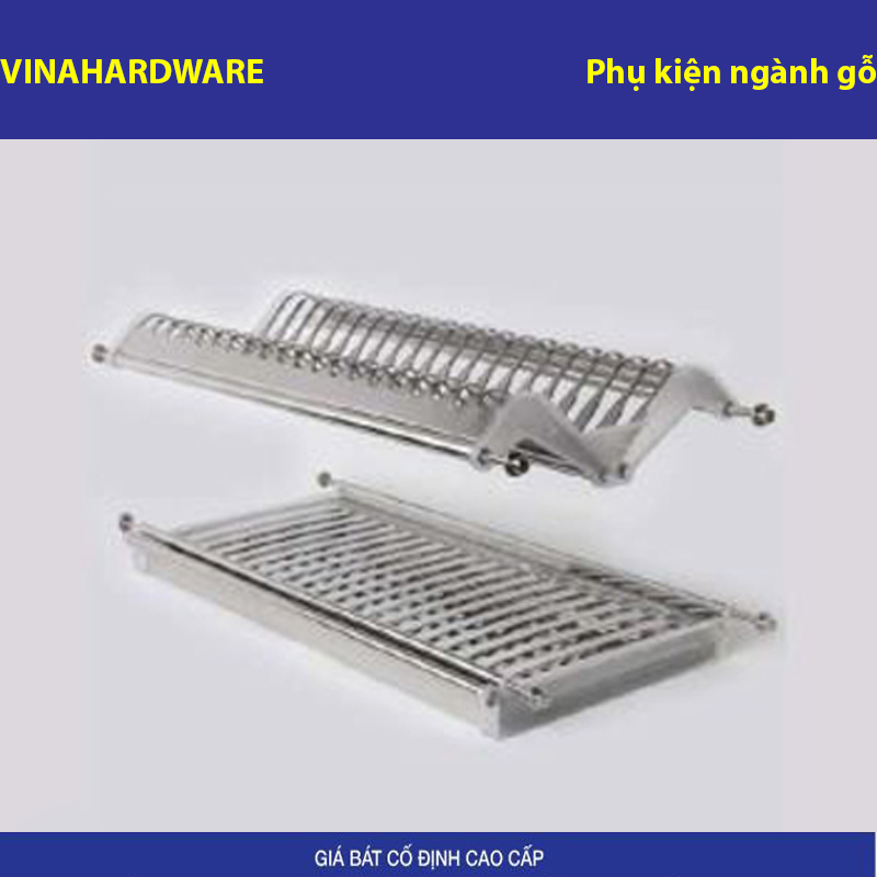 Giá kệ bát đĩa cao cấp inox 304 SP000092 (nhiều kích thước)