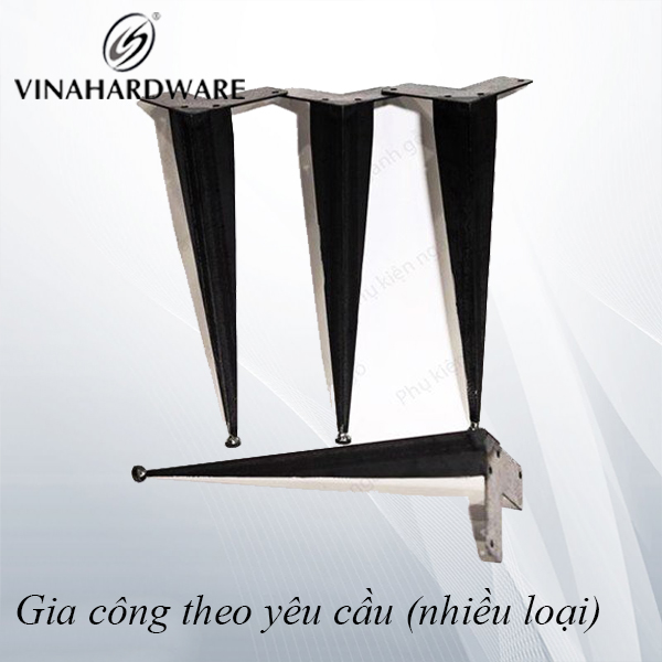 Chân bàn ghế sắt cao 200mm