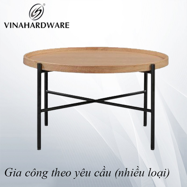 Chân bàn 500x480x17, sơn đen tĩnh điện - VNH2923265-VNH2923265