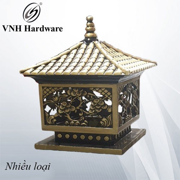 Gia công đúc gang hoa văn đèn sân vườn VNH53124-VNH53124