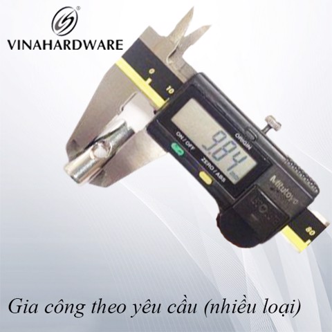 Tán ngang chính tâm lỗ M6, dài 20mm, thân 9.8-10mm, phôi, CRS620D10