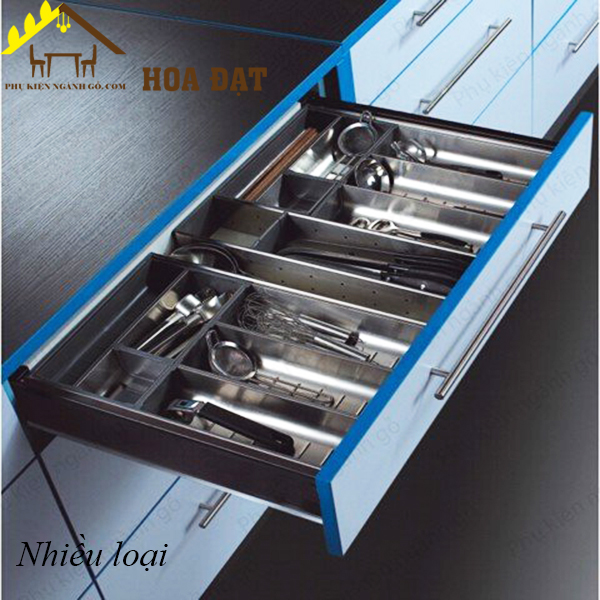 Khay để chia thìa muổng nĩa Inox 304 (nhiều loại) SP002293 (Bộ)