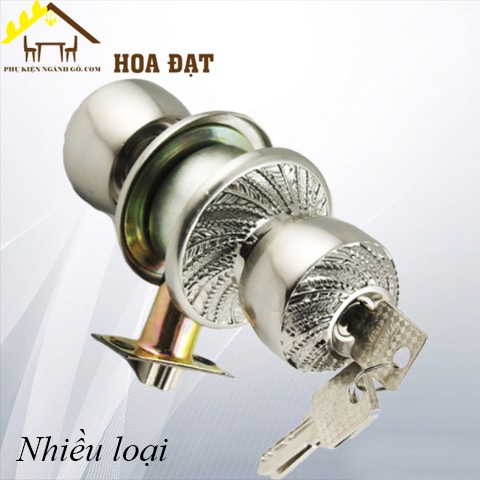 Khóa cửa núm tròn inox/ Knob door lock SP000054