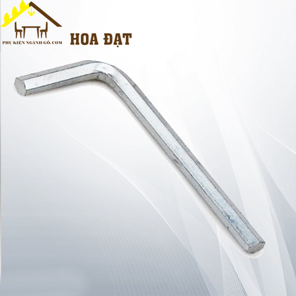 Khóa lục giác 5x25x65, màu trắng -VNH52565