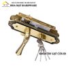 Khóa tay gạt bằng đồng cao cấp Vinahardware, hoa văn cổ điển KTG23621-KTG23621