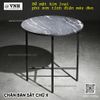 Khung bàn sắt Vinahardware kích thước 460x400x295mm, chân xéo, sơn đen cát- VNH460295