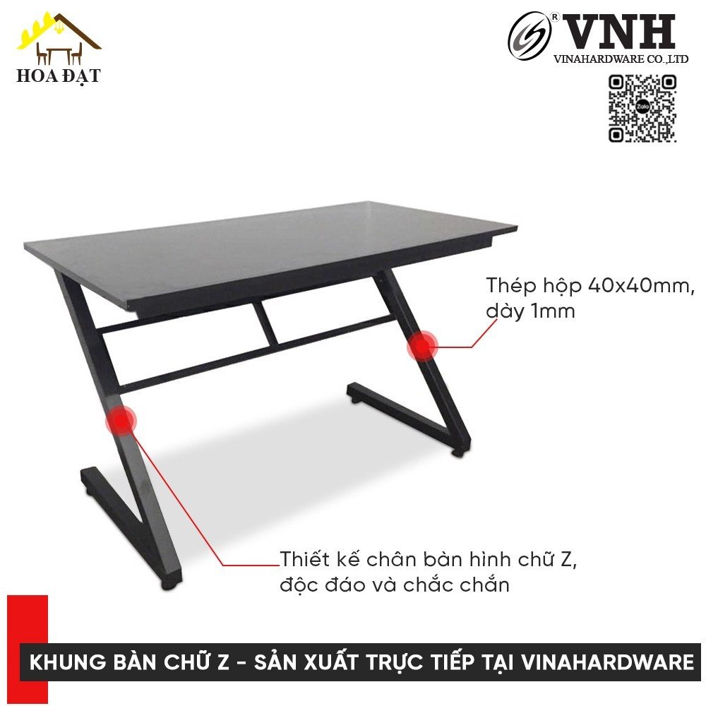 Khung bàn chữ Z 1100x500x730mm VNH286103-VNH086103