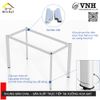 Khung bàn tháo ráp oval Vinahardware, chân bàn oval sơn đen/ sơn trắng tĩnh điện, giá xưởng hấp dẫn
