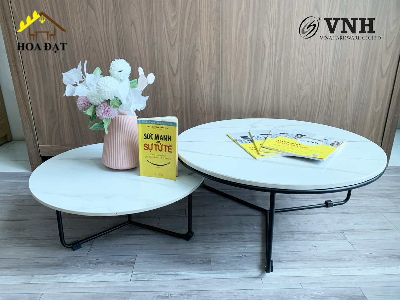 Bộ khung bàn đôi bàn trà, decor, 600x450mm - 450x400mm - VNH604545