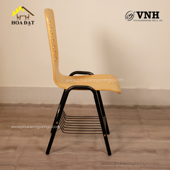 Khung ghế sắt học sinh lưng tựa sơn tĩnh điện- VNH415415440B