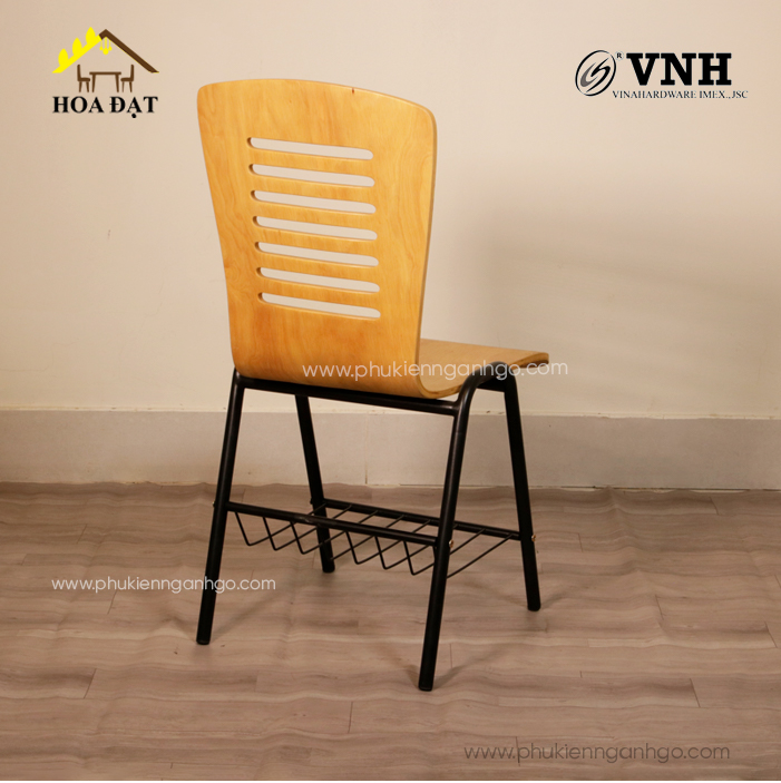 Khung ghế sắt học sinh lưng tựa sơn tĩnh điện- VNH415415440B