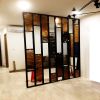 Bộ vách ngăn kính màu trà Vinahardware loại 1890x60x2600mm-VNH000190-VNH000190