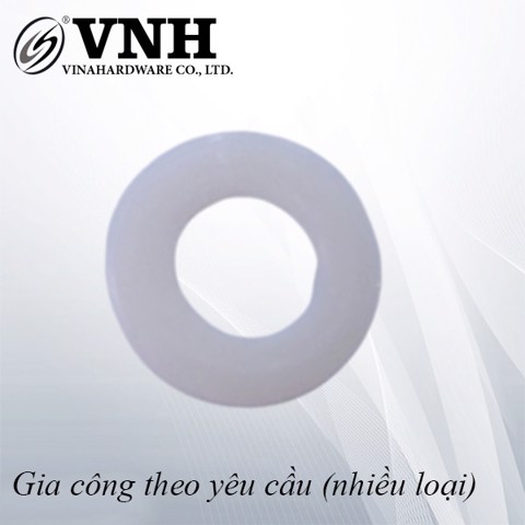 Long đền nhựa M4, M5, M6, M7, M8, M10, M12 , màu trắng, đen, trong, xám - Nhiều loại VNH