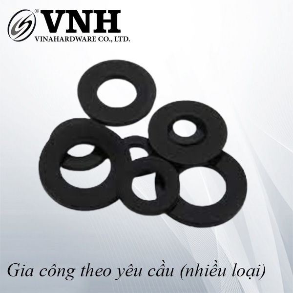 Long đền nhựa M4, M5, M6, M7, M8, M10, M12 , màu trắng, đen, trong, xám - Nhiều loại VNH