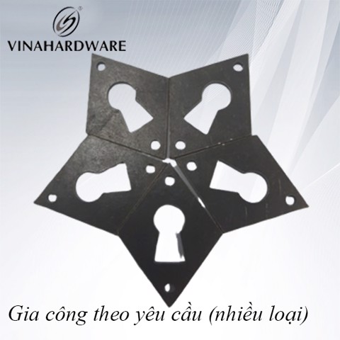 Mặt khóa hình thoi 25x25x30mm màu giả cổ VNH2208594