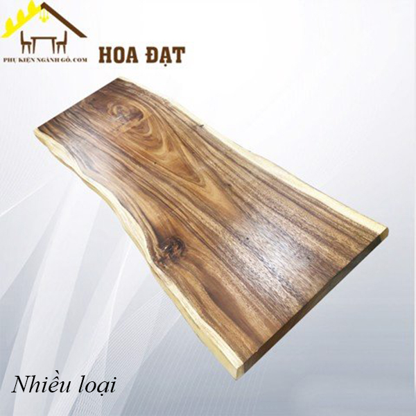 Mặt ván bàn ghế gỗ me tây dày 5cm (nhiều loại) VNH3001800 (Tấm)