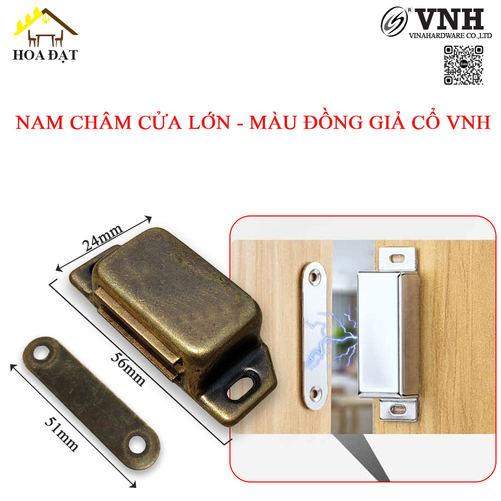 Nam châm giả cổ vàng (57x25x15) - M395P20-M395P20