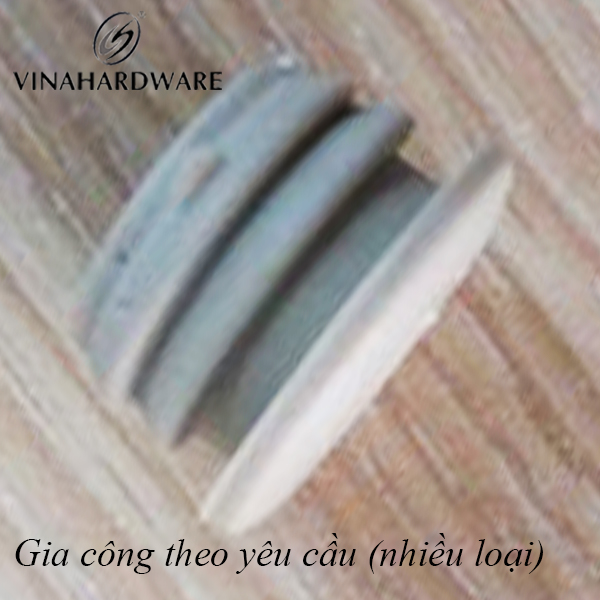 Nắp chụp nhựa phi 12 xám NCN12X