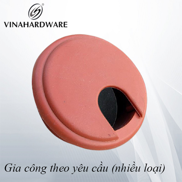 Nắp luồn dây điện nâu 50mm VNH W50BR