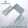 Pat ( bas) sắt giường Vinahardware kích thước 38x44x28mm VNH BB1026W-BB1026W