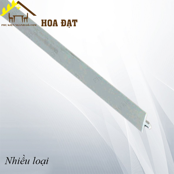 Nẹp nhôm chữ T 6*8mm màu mờ dài 3m NN01