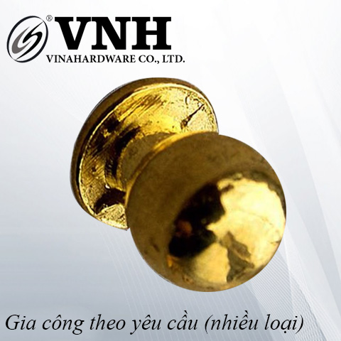 Núm tay nắm tủ màu vàng HD0260 -HD0261